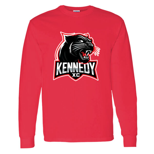 Kennedy XC  - Heavy Cotton 100% Cotton Long Sleeve T Shirt Thumbnail