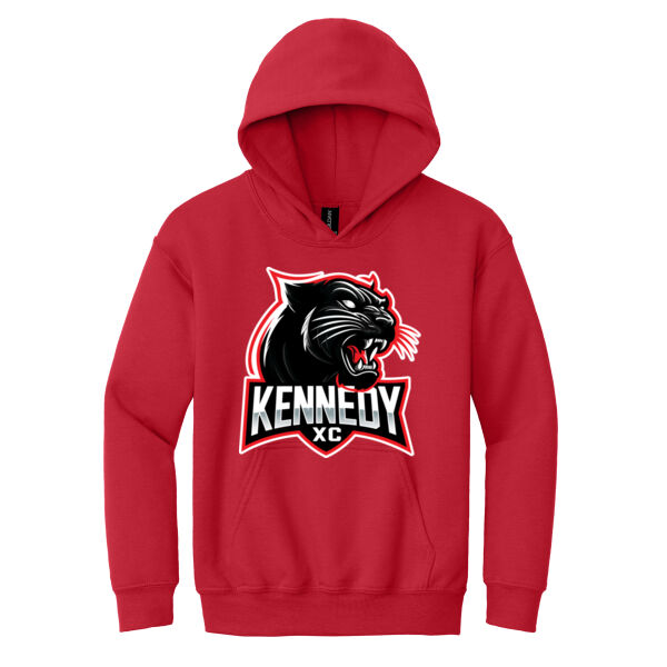Kennedy XC  - Youth Heavy Blend Hooded Sweatshirt Thumbnail